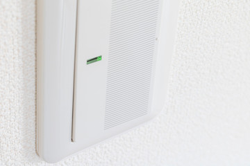 新築住宅の照明スイッチ