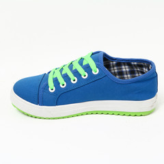 Women's demi-season shoes leather on white background