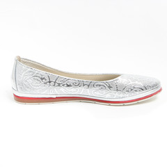 Women's demi-season shoes leather on white background