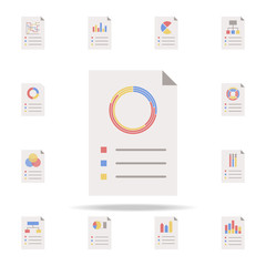 business charts icon. charts icons universal set for web and mobile