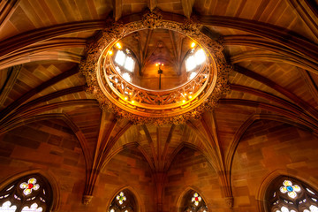 Fototapeta premium John Rylands Library in Manchester, UK