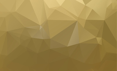 Light Orange vector Low poly crystal background. Polygon design pattern. Low poly illustration, low polygon background.