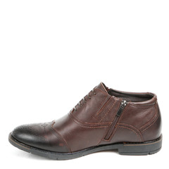 Stylish causal man shoe on white background.