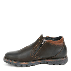 Stylish causal man shoe on white background.