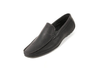 Stylish causal man shoe on white background.
