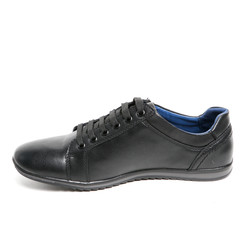 Stylish causal man shoe on white background.