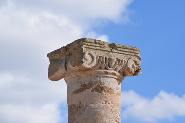 Grecian column top