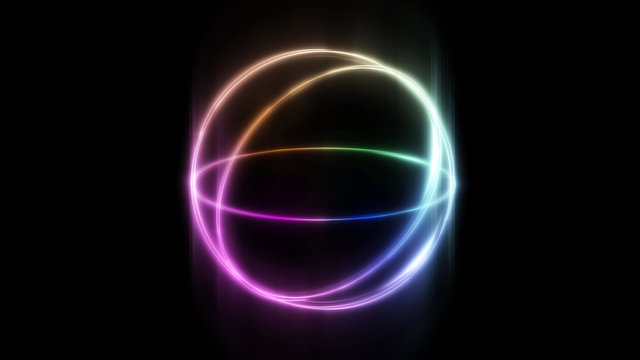 Abstract background Neon light Concept