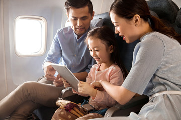 Happy families by plane