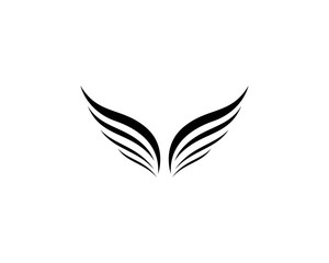 Wing logo illustration