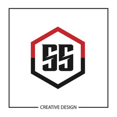 Initial Letter SS Logo Template Design Vector Illustration