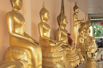 Sam Rong area, Samut Prakan city, Thailand: Chinese Temple