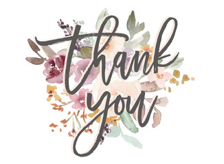 Watercolor Floral Background
