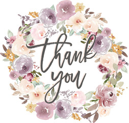 Watercolor Floral Background