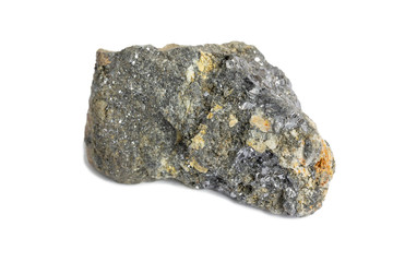 galena stone isolate on white background
