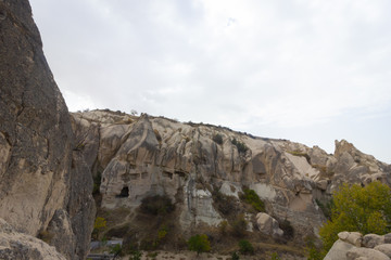 Fototapeta na wymiar Public places Goreme open air museum Cappadocia Turkey rock formations