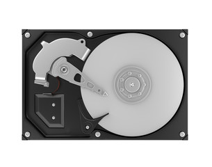 Harddisk Drive Isolated