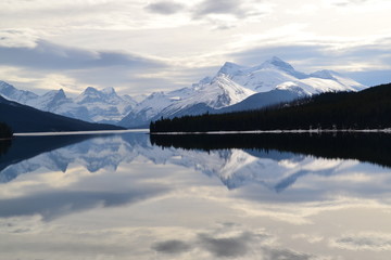 Fototapeta premium Maligne Lake