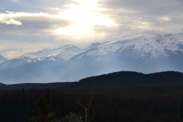 View from Maligne Lookout