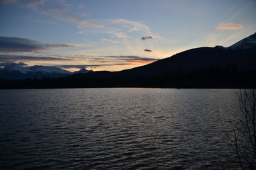 Sunset At Pyramid Lake