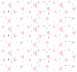 Heart pattern background
