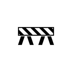 Road barrier icon. Element of road and bridges construction. Premium quality graphic design icon. Signs and symbols collection icon for websites, web design