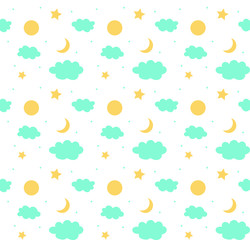 Good night pattern background