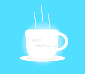 good morning vector background