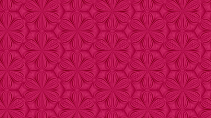 Abstract volumetric texture 3d illustration