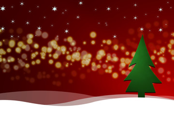 Christmas tree background design  