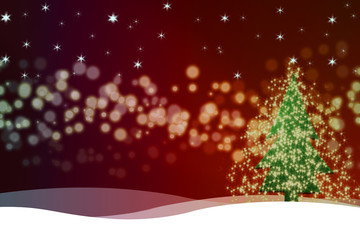 Christmas tree background design  