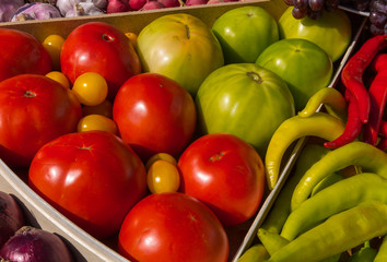 Exhibition of ripe vegetables. Vintage at the exhibition of agricultural products. Vintage farm, peasant.