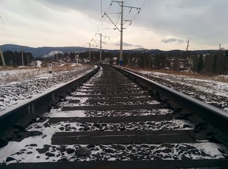 Fototapeta premium Северобайкальск