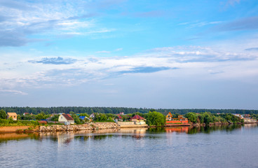 Fototapeta premium The ancient religious architecture of the Golden Ring area