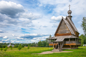 The ancient religious architecture of the Golden Ring area