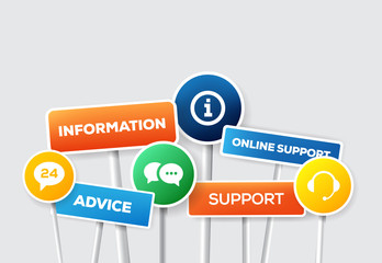 HELP AND SUPPORT © relif