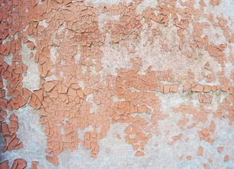Aluminium Prints Old dirty textured wall old brick wall