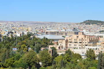 Fototapeta na wymiar view of urfa from hill