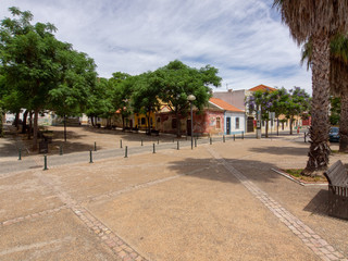 little square in Portugal