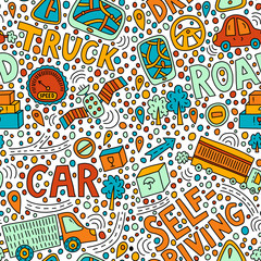 Self-driving truck pattern