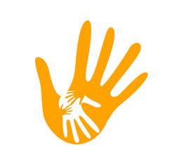 hand helping illustration