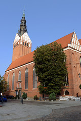Obraz premium Die Nikolaikirche in Elblag