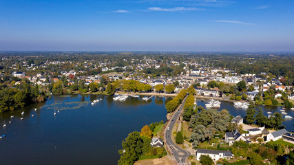 Photo aérienne de Sucé sur Erdre en Loire Atlantique