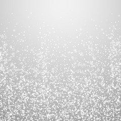 Magic stars Christmas background. Subtle flying sn