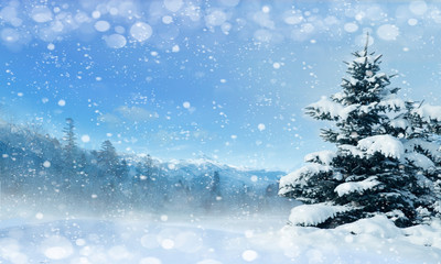 winter christmas background
