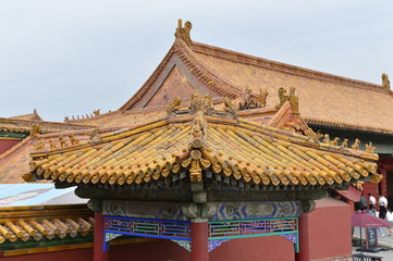 Fototapeta premium The ancient Chinese buildings
