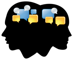 conversation betweeen 2 persons