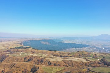 Magnificent Aso Somma and Caldera.
