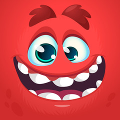 Alien face cartoon creature avatar illustration vector stock. Prints design for t-shirts
