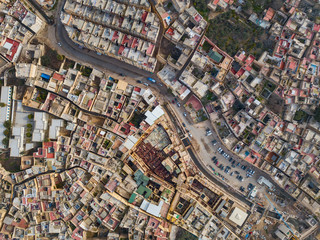 Fototapeta premium Tannery leather manufacturing in Morocco